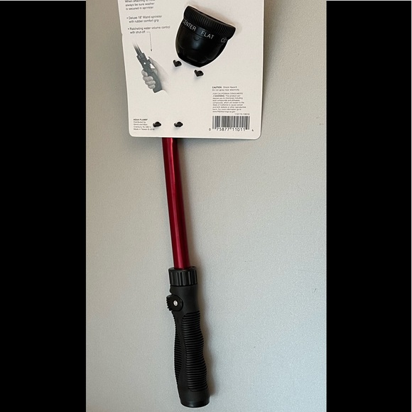 AQUA PLUMB 7 Pattern Deluxe Wand Sprinkler - Picture 2 of 6